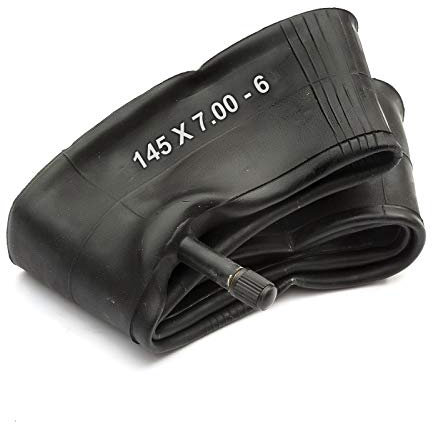 Ride On Lawnmower Innertube 145x7.00-6 / 145x70-6/145/70-6 Straight Schrader Valve Compatible Replacement With Mountfield Lawnflite Simplicity Westwood Al-Ko Stiga Cub Cadet Models