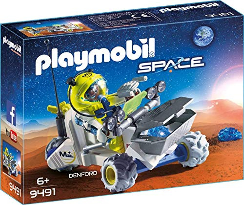 Playmobil 9491 Space Mars Rover, Fun Imaginative Role-Play, PlaySets Suitable for Children Ages 4+