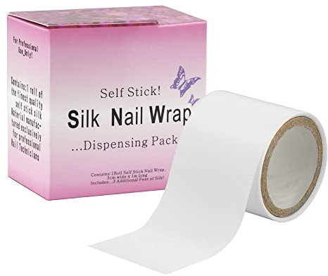 Self Stick Fiberglass Silk Wrap for Nail Repair Protector Nail Art Tool Reinforce Pack of 1 Weimob