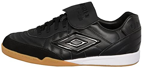 Umbro Herren Speciali Pro 98 V22 Indoor Fußballschuh für den Innenbereich, schwarz/schwarz, 42 EU