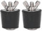 MOUMOUTEN Bouchon Piscine, Bouchon d'hivernage de Piscine, 2 pièces Bouchons en Caoutchouc de Piscine Bouchon Conique d'hivernage Accessoires de Piscine pour Piscine 25 mm