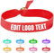 Zkgiftsdz Ab Stück Armband Stoff Personalisiert für Event und Partys, Personalisiertes Armband Stoff mit Text und Logo Admission Identification Armbänder