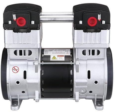 California Air Tools SP-9421-22060 2.0 Hp (220V 60Hz) Ultra Quiet & Oil-Free Air Compressor Motor, Grey