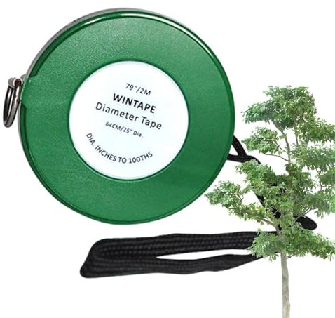 Diameter Tape Measure - Pipe Tape Measuring Tools, Diameter Circumference Tape Measure | Measurement Tape with Imperial And Metric, Tree Tape Pocket Tape Measure for Cylindrical Objects