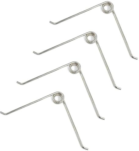 4PCS Secateur Pruner Springs V-Torsion Spring Replacement Gardening Scissors Accessories for Fruit Tree Branch Trimming
