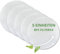 BFS Filters Pack mit 5 Ersatzfiltern für Außenluftauslässe Lunos ALD-R 160 Typ 9/FIB-2, Luftfilter, Abmessungen ø140 mm, Filter G2