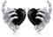 Totenkopf-Ohrringe, 925er-Sterlingsilber, Totenkopf-Hand-Ohrringe, gotischer Totenkopf-Schmuck, Geschenke für Damen und Herren(Silberhand, schwarzer Zirkon)