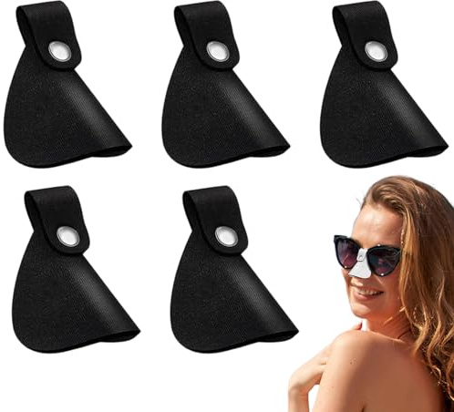 Nasenschutz für Brillen, 5 Stück UV Nasenschutz für Brille, Nasenschutz für Sonnenschutz, Hautsonnenschutz, Nasenabdeckung für Damen und Herren