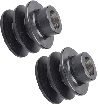 Mtucegi Riemenscheibe, 19 mm/20 mm Bohrung, Doppelrillen, Riemenscheibe, einfache Installation, stabile Leistung für 168F