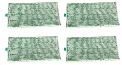 Lot De 4 Lingettes De Nettoyage Compatibles Avec Les Aspirateurs Vorwerk, Kobold, SP7, SP600 Et SPB100. Chiffons De Nettoyage En Microfibre Réutilisables Et Lavables.