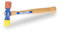 VAUGHAN Soft Face Hammer, American High Carbon Steel Head, 6 oz, Made in The USA, SF6, VN19310