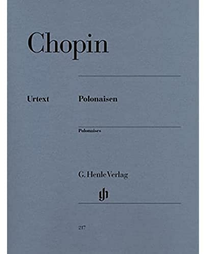 Polonaisen. Klavier: Besetzung: Klavier zu zwei Händen (G. Henle Urtext-Ausgabe)