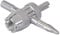 Silverline Tyre Valve Repair Tool 4 - Way (380153)