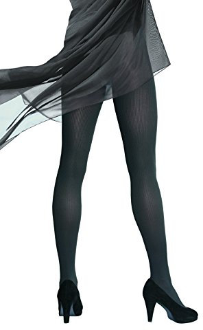 BAHNER Young Line Stuetzstrumpfhose Stripes navy 42-44 L