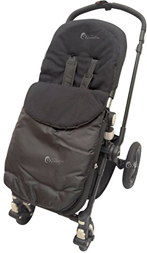 Fußsack/COSY TOES kompatibel mit Quinny Buzz/Zapp/Zapp XTRA/Moodd schwarz