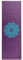 Bodhi Yogamatte Leela Collection | Rutschfeste Sportmatte | Schadstofffreie & Waschbare Antirutschmatte | Matte aus PVC | Fitnessmatte für Yoga, Pilates & Gymnastik | Mandala/türkis, aubergine