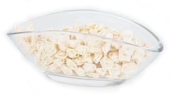 200 Rosen - 15mm - Deko Rosen Röschen - Satinrosen | Beige