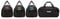 Thule 800603 GoPack Set, Set of 4, Schwarz