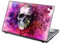 TaylorHe Folie Sticker Skin Vinyl Aufkleber mit bunten Mustern für 13-14 zoll (34cm x 23,5cm) Laptop Skin Schädel, mit blumen, rosa