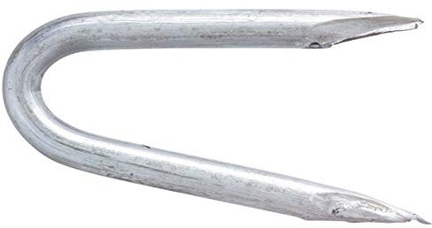 Crampillon acier galvanisé TE, Pointes - Longueur 50 mm - Diamètre 5 mm - 5 kg