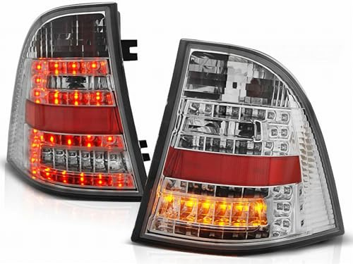 CR-Lights LED Rückleuchten in chrom für Mercedes W163 ML 03.1998-2005