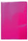 HERMA 19615 Heftumschläge A5 Transparent Pink Rosa, 10 Stück, Hefthüllen aus strapazierfähiger, abwischbarer & extra dicker Polypropylen-Folie, durchsichtige Heftschoner Set für Schulhefte, farbig