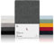 Blumtal® Frottee Spannbettlaken 180x200 cm im 2er Set - Oeko-TEX zertifiziertes Spannbetttuch 180x200 cm - Frottee-Spannbettlaken bis 25 cm Matratzenhöhe - Spannbettlaken Frottee wärmend in Anthrazit