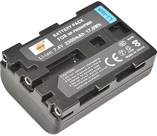 NP-FM50 NP-FM55H DSTE Batterie de rechange, compatible avec Sony NP-FM30 NP-FM51 CCD-TR108, TR208, TRV116, TRV118, TRV126, TRV128, TRV138, appareil photo, chargeur de batterie NP-FM50