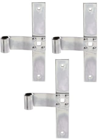 Alberts 313586 Fensterladen-Mittelband | gerade, Abschluss gerade | galvanisch verzinkt, dickschichtpassiviert | Rolle Ø13 mm | Größe 200 x 30 mm | 3er Set
