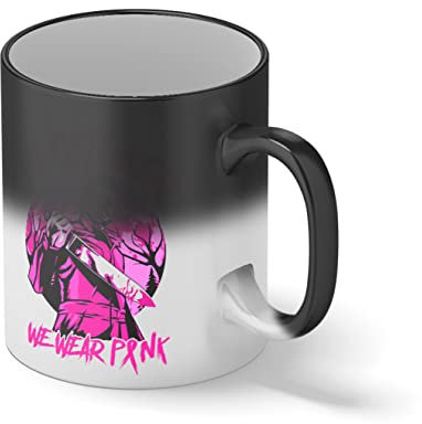 Michael Myers In October We Wear Pink Magie noire tasse à café Mug