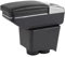 Armlehne Mittelkonsole Mittelarmlehne Auto Organizer Armlehnenbox Kompatibel Mit VW Polo 4 IV 9N 2002-2009 Getränkehalter Becherhalter Aschenbecher 3D Drehbar Leder Schwarz Autohobby