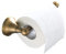 LSOAARRT Porta Carta Igienica Senza Copertura Ottone Antico Portarotolo da Bagno Montaggio a Parete, Bronzo Spazzolato (Brushed Bronze)