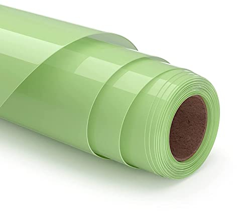 Ryebme Vinilo de Sublimación Transparente para Algodón de Colores Claros 30,5 x 183 cm - Alta Tasa de Transferencia, Colores Vivos (Glossy)