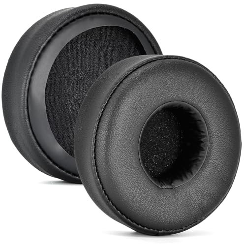 Earpads Replacement for Sony WH-CH500/WH-CH510 Headphones, Soft Memory Foam Leather Ear Pads Cushion Cover, Headset Earcups Earmuff Sleeve Repair Parts (Black)