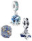Amuefer Sea World & Cruise & Octopus Charms für Armbänder 925 Sterling Silber Anhänger für Halsketten Geburtstag Weihnachten Schmuck Geschenke für Frauen-3 Stück