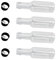 TAIXIAONIULIHQ 4-Pack Reusable Plastic Wine Bottles with Tamper Seal Lids for Juices, Water, and Other Beverages