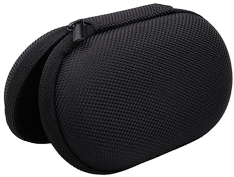 Estuche de transporte para auriculares, fundas para auriculares,Estuche portátil para auriculares con cable - Organizador de auriculares, bolsa de almacenamiento con cremallera para viajes, camping, s