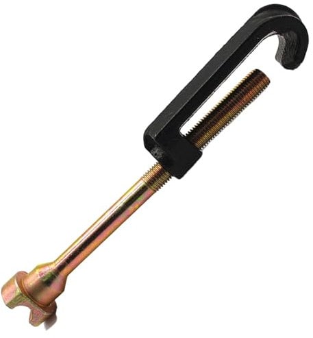 Bohaner Spare Wheel Hanger Bolt + Hook Spare Wheel Carrier Hook 9609071380 761571 7615A4 for Citroen Xsara Peugeot 106 206 306 405