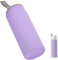 WsKingWA Neoprene Water Bottle Carrier for Outdoor Hiking Travel (550ml) (Purple)