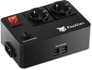 FoxAlien Módulo de relé inteligente para fresadoras CNC y control de husillo