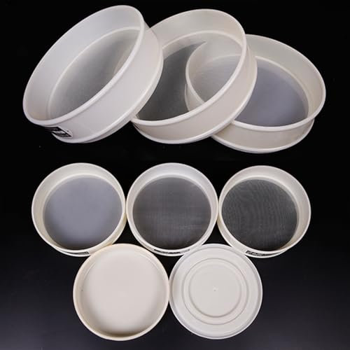 Setaccio per farina, 1 pezzo, 8-500 rete, 20 cm, setaccio rotondo per farina in nylon per uso alimentare, filtro per fagioli da cucina, setaccio da laboratorio per polvere, setaccio per farina (500