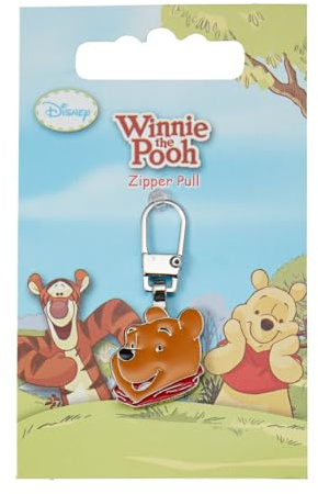 Prym Disney Winnie Pooh Head Fashion Zipper Pullers