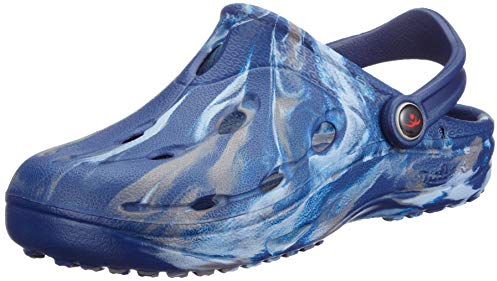 chung shi Unisex Dux Clogs, Navy/Eisblau/Grau, 44/45 EU (XXL)