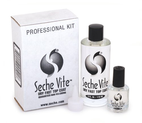 Seche Vite Dry Fast Top Coat 118 ml Nachfüllflasche + 14 ml nachfüllbar