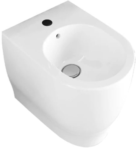 BIDET MOON ASTER FILO MURO Sanitari Ceramica RAK Erogazione Rubinetto