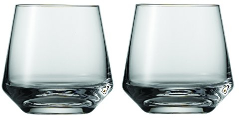 ZWIESEL GLAS Pure 10 oz. Whisky Glass (Set of 6), Small Old Fashioned Cocktail Gasses for Whiskey, Dishwasher-Safe Tritan Crystal Glasses, Made in Germany