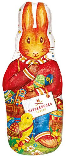 Niederegger Marzipan Osterhase, umhüllt von Zartbitterschokolade (1 x 100g)