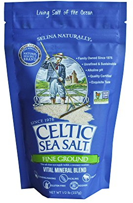 Celtic Sea Salt, Fine Ground, 8 Ounce