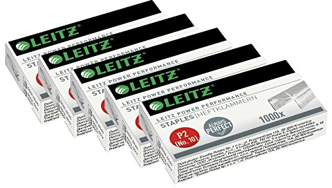 Leitz Heftklammer, No. 10, verzinkt, 5000 Stück