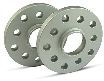 SCC Spurverbreiterung 12105E - silber eloxiert - LK: 98/4+2 NLB: 58,1 - 15mm - 2 Stück